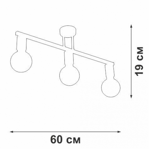 Потолочная люстра Vitaluce V4232-1/3PL Потолочная люстра Vitaluce V4232-1/3PL