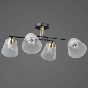 Люстра Illumico IL0845-4CSQ-25BKAB ELITE