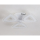 Потолочная светодиодная люстра Ambrella light Acrylica Original FA4018