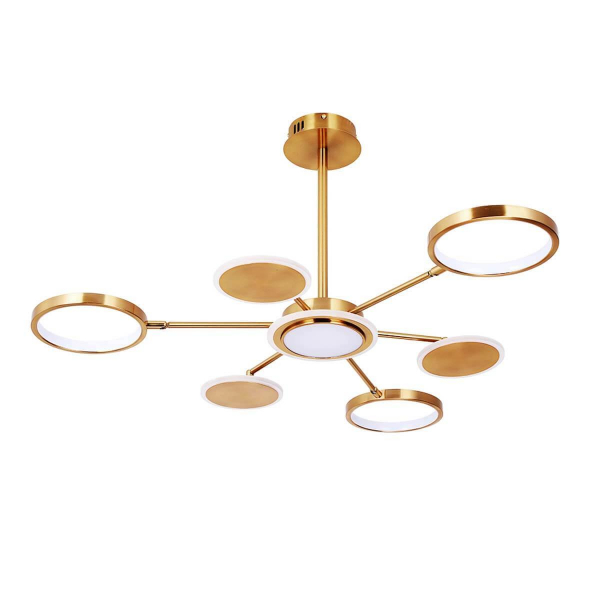 Потолочная светодиодная люстра Arte Lamp Sienna A1363PL-6PB Потолочная светодиодная люстра Arte Lamp Sienna A1363PL-6PB
