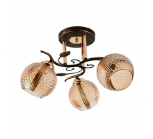 Потолочная люстра ЭкономСвет 10083/3BK+FGD TEA+GD