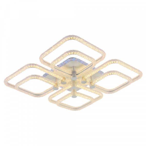 Потолочная светодиодная люстра Profit Light 8049/4+4 WHT C Потолочная светодиодная люстра Profit Light 8049/4+4 WHT C