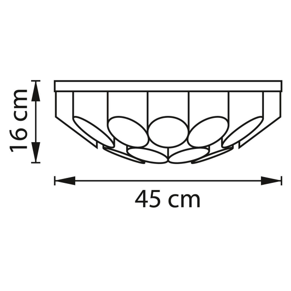Потолочная люстра Lightstar Siena 720227 Потолочная люстра Lightstar Siena 720227
