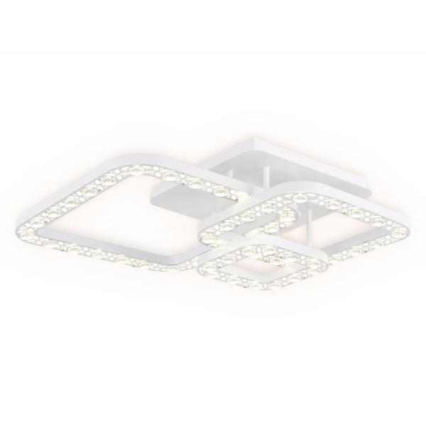 Потолочная светодиодная люстра Ambrella light Ice FA162 Потолочная светодиодная люстра Ambrella light Ice FA162