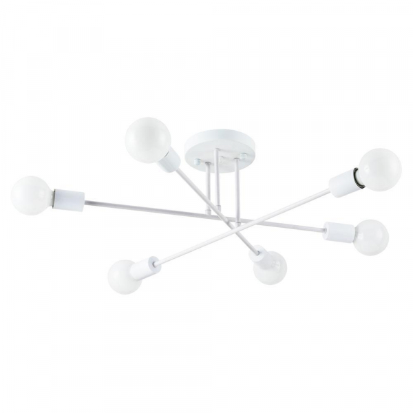 Потолочная люстра Arte Lamp Alastor A5435PL-6WH Потолочная люстра Arte Lamp Alastor A5435PL-6WH