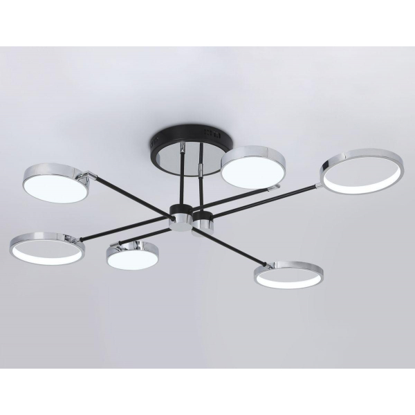 Потолочная светодиодная люстра Ambrella light Comfort Line FL5155 Потолочная светодиодная люстра Ambrella light Comfort Line FL5155