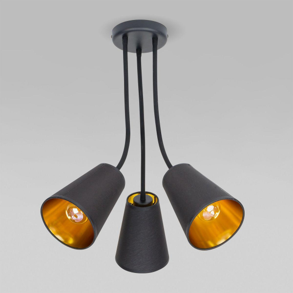 Потолочная люстра TK Lighting 827 Wire Gold Потолочная люстра TK Lighting 827 Wire Gold