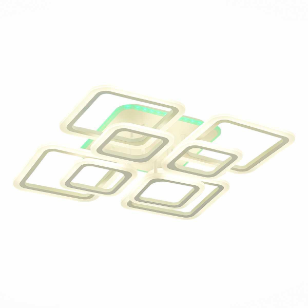 Потолочная светодиодная люстра Evoluce Qutro SLE200452-08RGB Потолочная светодиодная люстра Evoluce Qutro SLE200452-08RGB