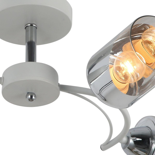 Потолочная люстра Illumico IL8208-4COU-79 WH CR Потолочная люстра Illumico IL8208-4COU-79 WH CR