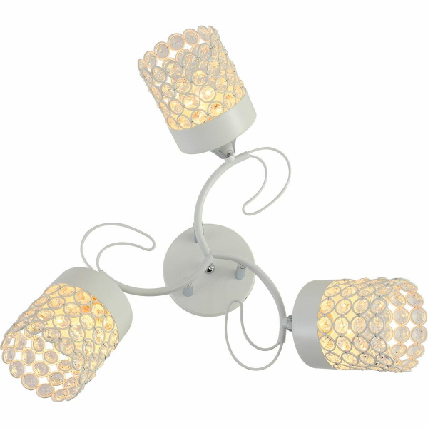 Потолочная люстра Reluce 11309-0.3-03 WH+CR Потолочная люстра Reluce 11309-0.3-03 WH+CR