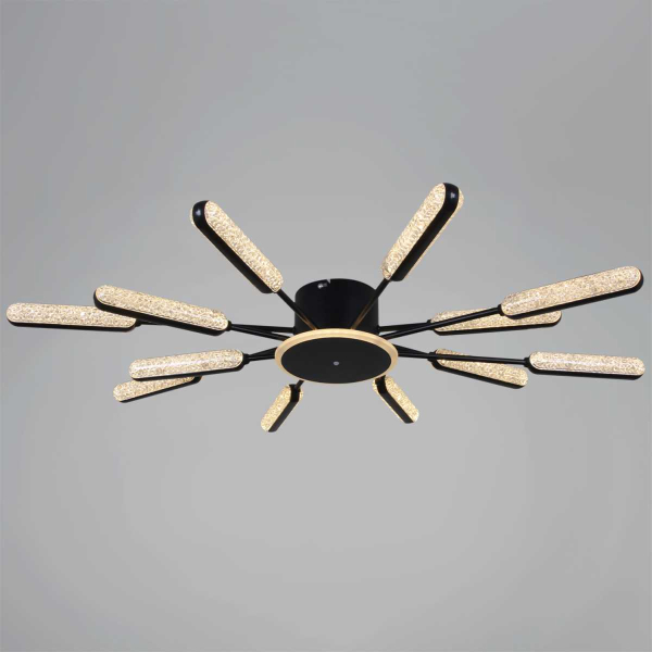 Потолочная люстра Reluce 97290-0.3-12 BK