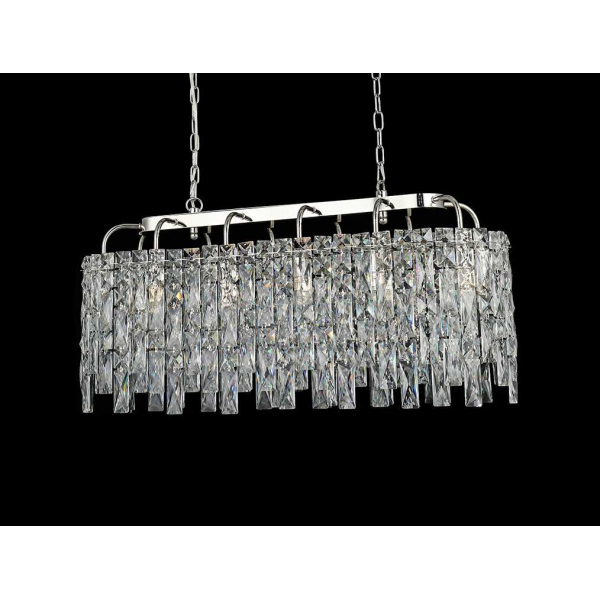 Люстра NEWPORT 1312/C nickel