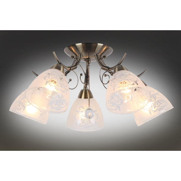 Потолочная люстра Omnilux Casagliana OML-53807-05 Потолочная люстра Omnilux Casagliana OML-53807-05
