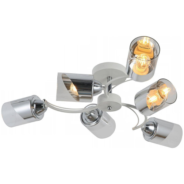 Потолочная люстра Illumico IL8208-6COU-79 WH CR Потолочная люстра Illumico IL8208-6COU-79 WH CR
