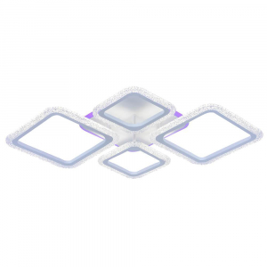 Потолочная светодиодная люстра Profit Light 8015/2+2 WHT