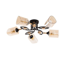 Потолочная люстра Arte Lamp GLAMORE A5076PL-5BK