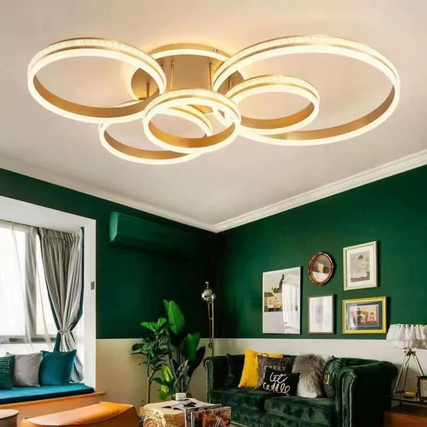 Люстра потолочная Alfa Light F2024-33 LED Позолото Люстра потолочная Alfa Light F2024-33 LED Позолото