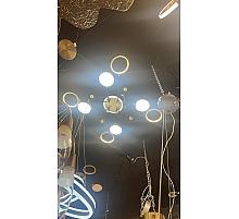 Люстра потолочная Alfa Light F3824-14 GD LED 2 COLOUR