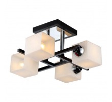 Потолочная люстра IMEX MD.0073-4-S WENGE+CH