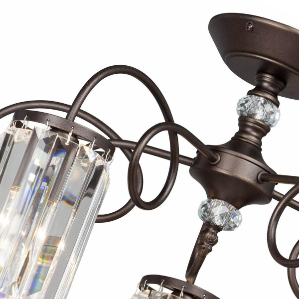 Потолочная люстра Vitaluce V5203-8/5PL Потолочная люстра Vitaluce V5203-8/5PL