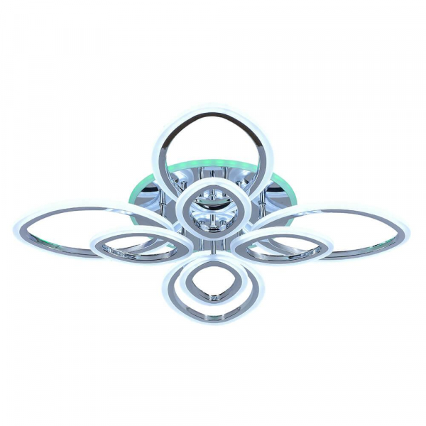 Потолочная светодиодная люстра Profit Light 8055/4+4 CHR Потолочная светодиодная люстра Profit Light 8055/4+4 CHR
