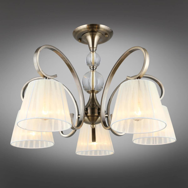 Потолочная люстра Omnilux Laveno OML-56103-05 Потолочная люстра Omnilux Laveno OML-56103-05