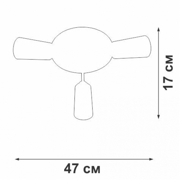 Потолочная люстра Vitaluce V3762-1/3PL Потолочная люстра Vitaluce V3762-1/3PL
