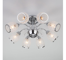 Подвесная люстра Eurosvet 30026/8 хром