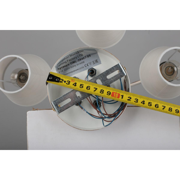 Потолочная люстра Omnilux Ugento OML-28407-05 Потолочная люстра Omnilux Ugento OML-28407-05