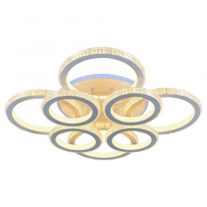 Потолочная светодиодная люстра Profit Light 8017/4+4 WHT