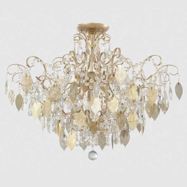 Потолочная люстра Crystal Lux Esmiralda PL9 Gold Потолочная люстра Crystal Lux Esmiralda PL9 Gold