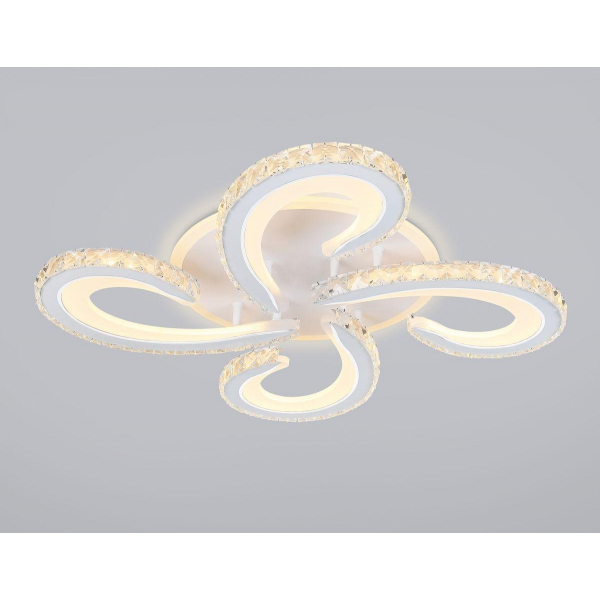 Потолочная светодиодная люстра Ambrella light Acrylica Ice FA1702 Потолочная светодиодная люстра Ambrella light Acrylica Ice FA1702