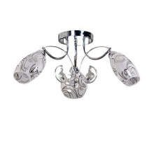 Потолочная люстра Elvan LU-36324/3-E14-Ch+Wh