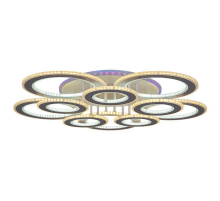 Потолочная светодиодная люстра Reluce 08881-0.3-5+5LED WH (BL+YL)