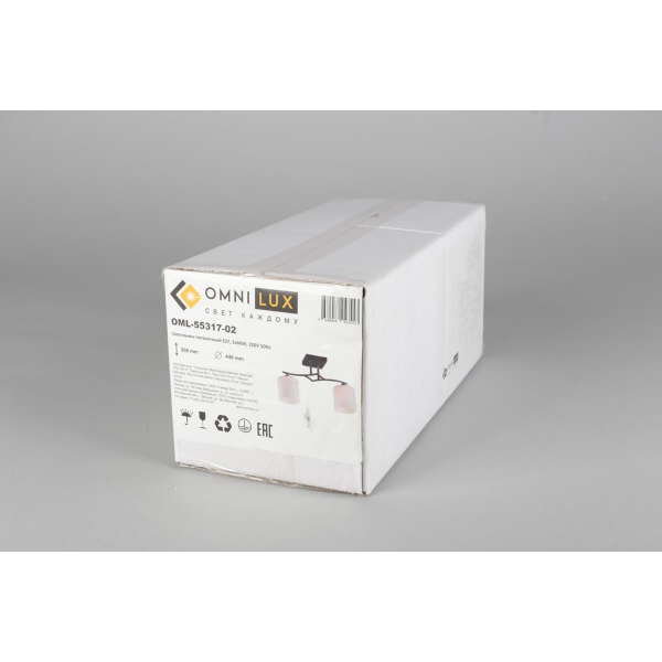 Потолочная люстра Omnilux Pisticci OML-55317-02 Потолочная люстра Omnilux Pisticci OML-55317-02
