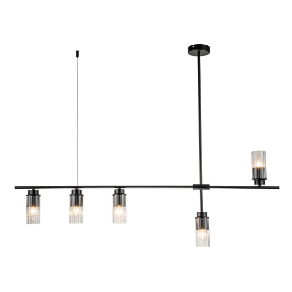 Подвесная люстра Escada Reverse 2100/5P Black Подвесная люстра Escada Reverse 2100/5P Black