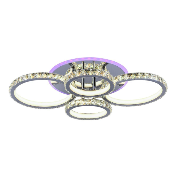 Потолочная светодиодная люстра Profit Light 18052/4 CHR Потолочная светодиодная люстра Profit Light 18052/4 CHR