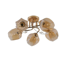 Потолочная люстра ЭкономСвет 12180/5FGD AMB