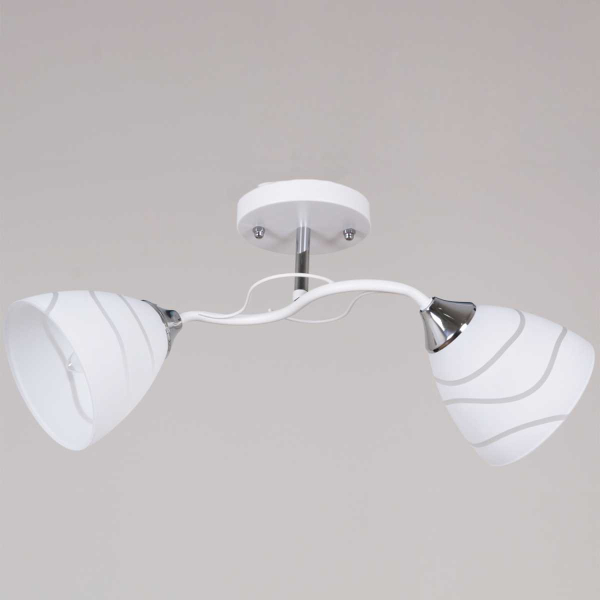 Потолочная люстра Reluce 89360-0.3-02 WH+CR