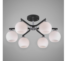 Потолочная люстра Eurosvet 30145/6 хром/венге