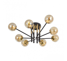 Потолочная люстра Arte Milano Neapolis73708 273708/8 BK/GD