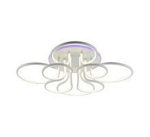 Потолочная светодиодная люстра Profit Light 6005/4+4A WHT