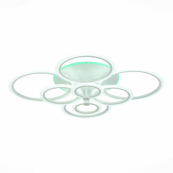 Потолочная светодиодная люстра Evoluce Cerina SLE500552-08RGB Потолочная светодиодная люстра Evoluce Cerina SLE500552-08RGB