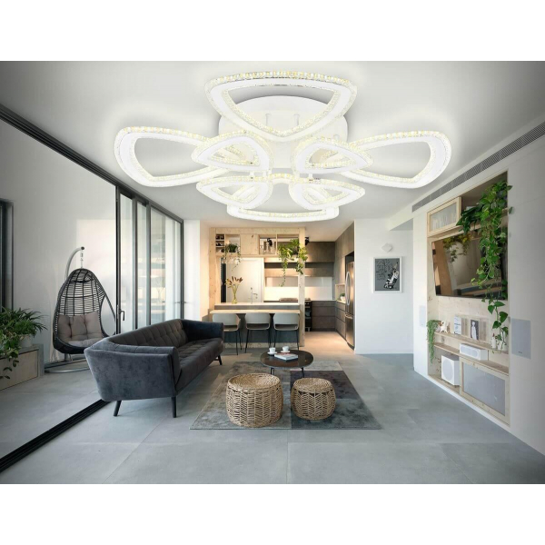 Потолочная светодиодная люстра Ambrella light Acrylica Original FA8863 Потолочная светодиодная люстра Ambrella light Acrylica Original FA8863