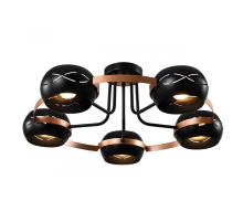 Потолочная люстра IMEX Solar MD.21743-5-S-BK+CP