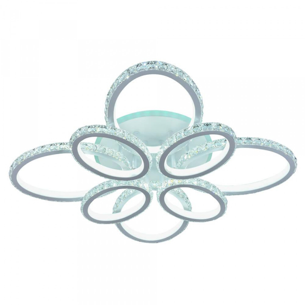Потолочная светодиодная люстра Profit Light 8020/4+4 WHT Потолочная светодиодная люстра Profit Light 8020/4+4 WHT