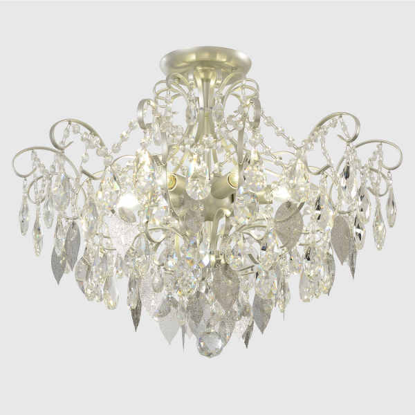 Потолочная люстра Crystal Lux Esmiralda PL6 Silver Потолочная люстра Crystal Lux Esmiralda PL6 Silver