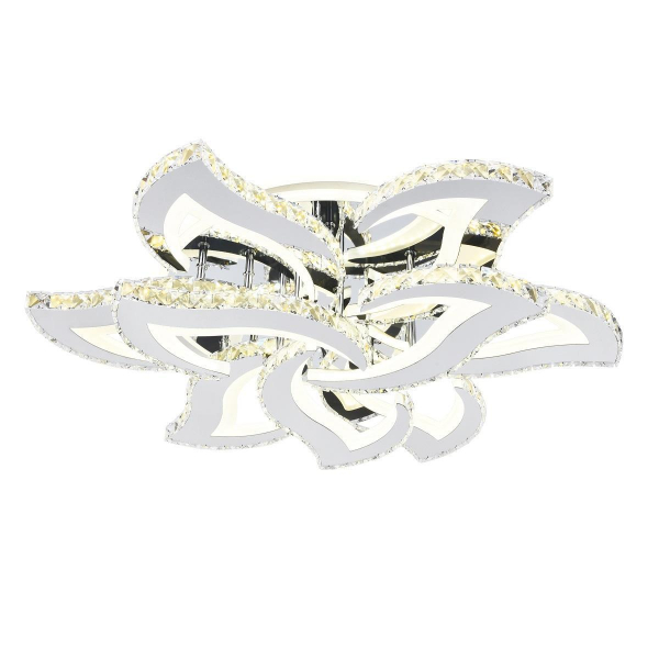 Потолочная светодиодная люстра Ambrella light Acrylica Ice FA1725 Потолочная светодиодная люстра Ambrella light Acrylica Ice FA1725