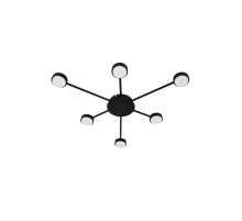 Потолочная люстра Lightstar Fico 740077