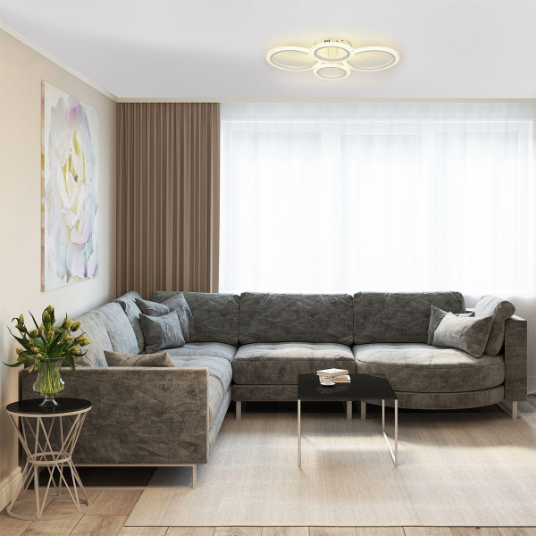 Потолочная светодиодная люстра Escada Avani 10258/4LED Потолочная светодиодная люстра Escada Avani 10258/4LED